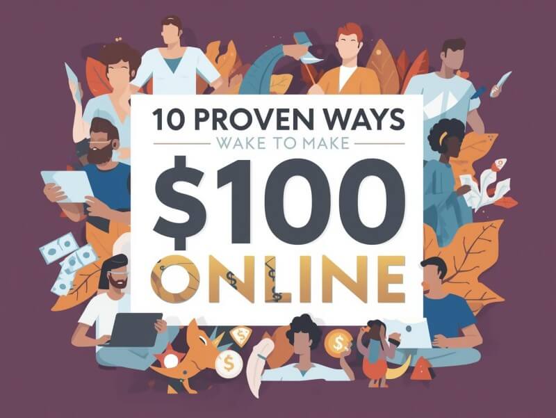 10 Proven Ways to Make $100 Online in One Day (Fast & Legit)
