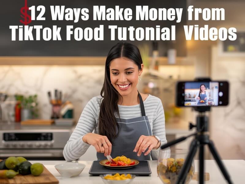 How to Make Money from TikTok Food Tutorial Videos: 12 Ways